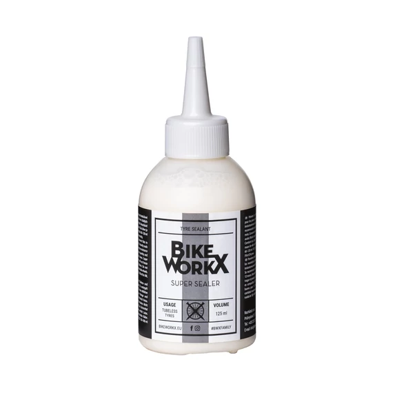 Tubeless és defektgáló folyadék BIKEWORKX SUPER SEALER 125ml kerékpáros
