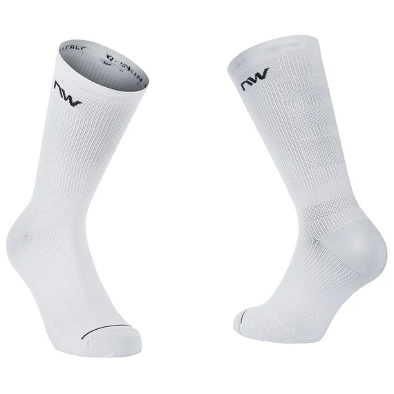 Zokni NORTHWAVE EXTREME PRO L (44-47)  FEHÉR kerékpáros
