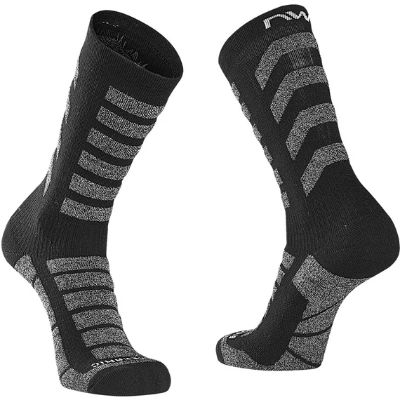 Zokni NORTHWAVE téli HUSKY CERAMIC L (44-47) fekete kerékpáros