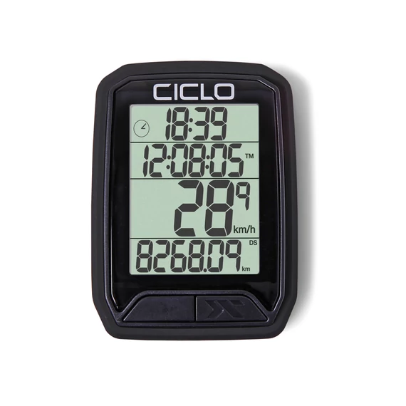 Ciclosport Protos 113 vezetékes computer [fekete] kerékpáros