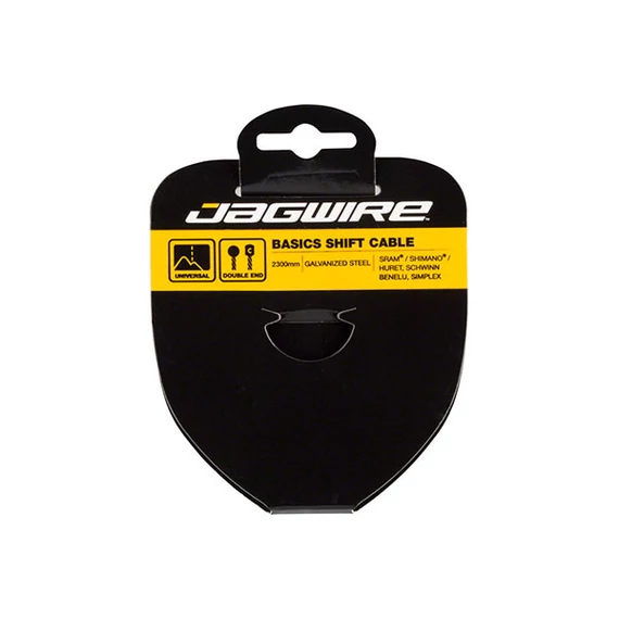 Jagwire Basic galvanizált 1,2 x 2300 mm váltóbowden kerékpáros