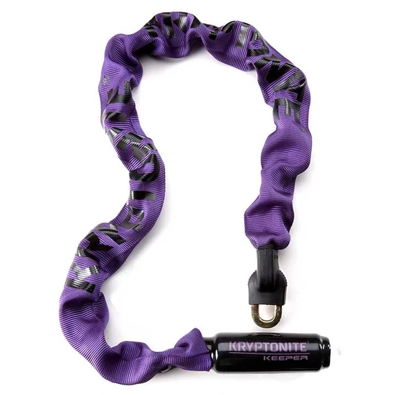 Kryptonite Keeper 785 kulcsos láncos zár [lila] kerékpáros
