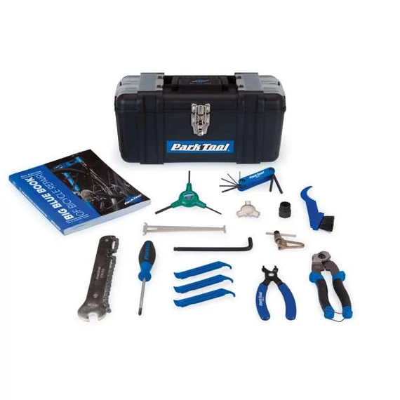Park Tool otthoni kezdő szerszám-koffer 15 db-os kerékpáros