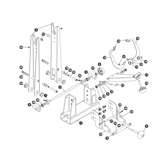 Park Tool TS4 centírállványhoz tengely kerékpáros