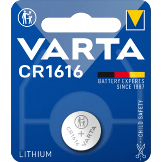 Varta CR1616 Lithium gombelem kerékpáros