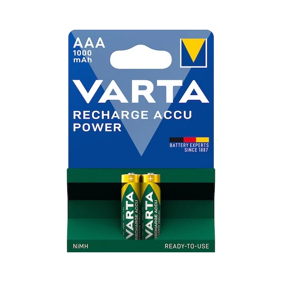 Varta R2U AAA akkumulátor kerékpáros