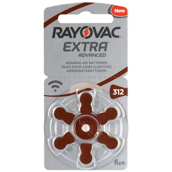 Varta Rayovac 312 hallókészülék gombelem kerékpáros