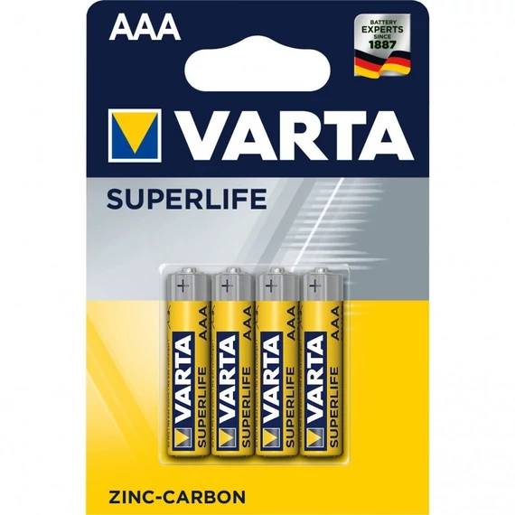 Varta Super Heavy Duty AAA mini ceruzaelem kerékpáros