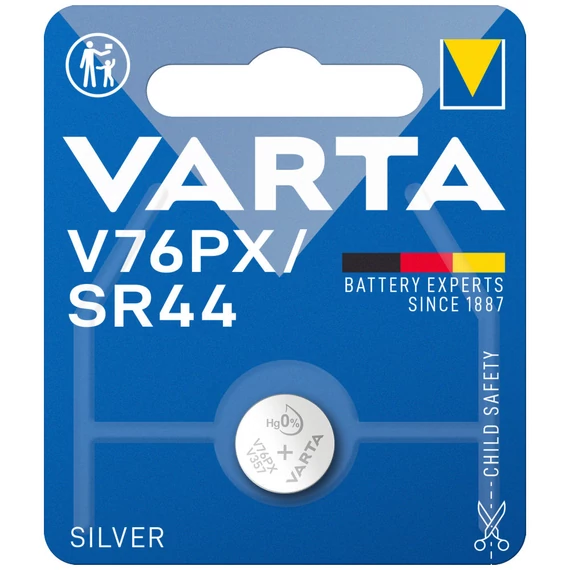 Varta V76PX/SR44 gombelem kerékpáros