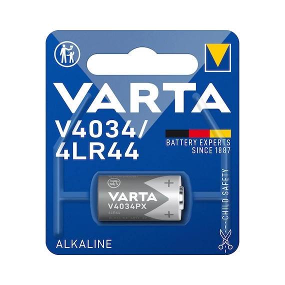 Varta V 4034PX 6V elem kerékpáros