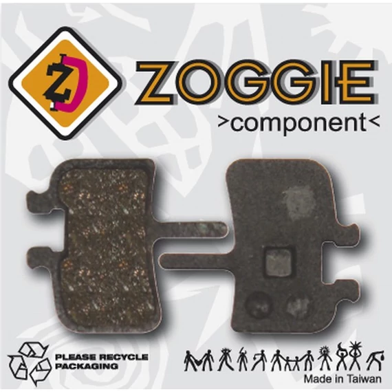 Zoggie BFZ66 fékpofa tárcsafékhez kerékpáros