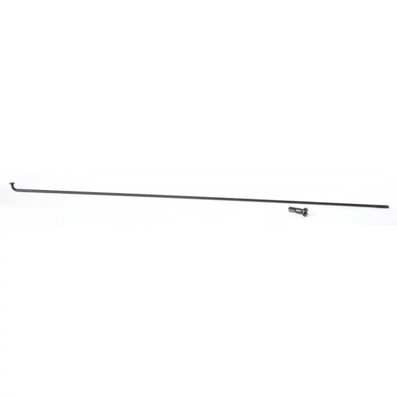 Zoggie fekete 2.0 küllő + 12mm küllőanya [294 mm] kerékpáros