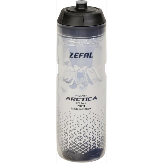 Zefal kulacs thermo arctica 75 - 750ml 2.5h ezüst/fekete 135g kerékpáros