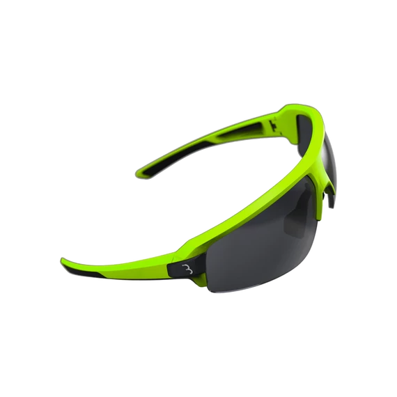 BBB Cycling kerékpáros sportszemüveg BSG-62 Impulse, matt neon sárga keret / PC füst MLC lencsékkel