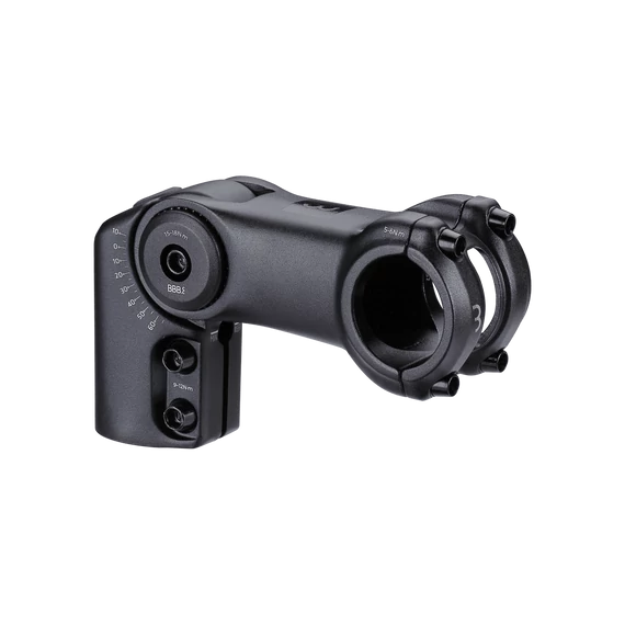 BBB Cycling kerékpáros állítható kormányszár BHS-35 HighFix, 31.8mm, +60/- 40 fokban állítható, 80 mm hosszú