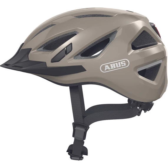 ABUS kerékpáros városi sisak Urban-I 3.0, In-Mold, monument grey, M (52-58 cm)