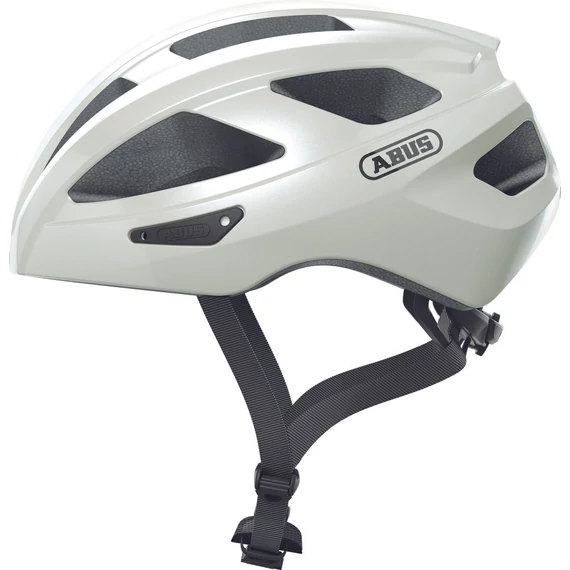 ABUS kerékpáros sport sisak Macator, In-Mold, pearl white, L (58-62 cm)