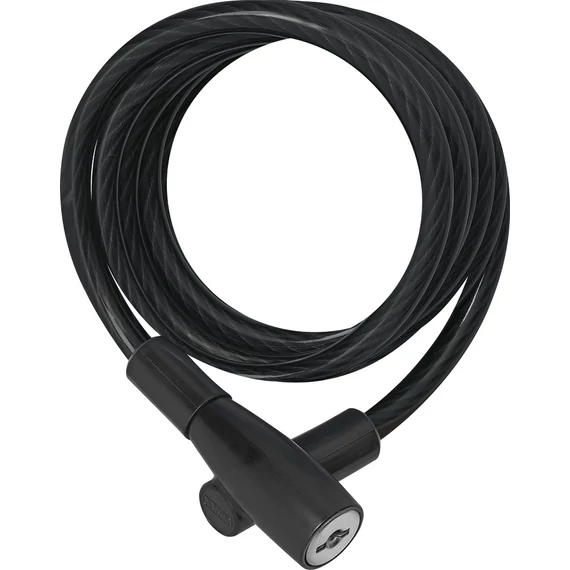 ABUS spirál lakat 3506K/120, fekete (07355 cikkszámú - 1950/120 helyettesítő) kerékpáros