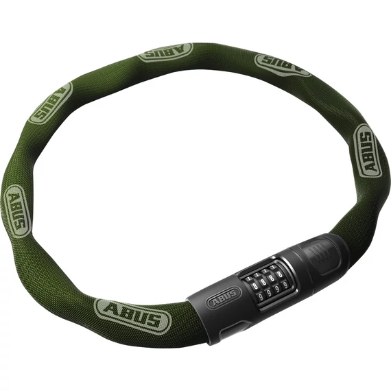 ABUS láncos lakat számzárral 8808C/85, jáde zöld kerékpáros