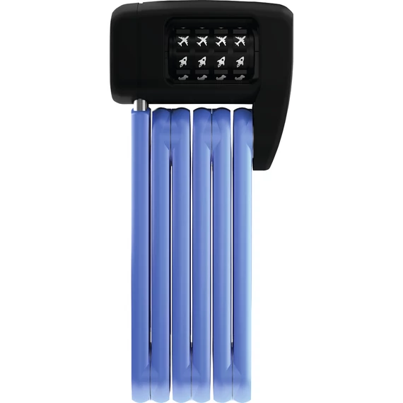 ABUS hajtogatható lakat jelkóddal BORDO Lite Mini 6055C/60, kék kerékpáros
