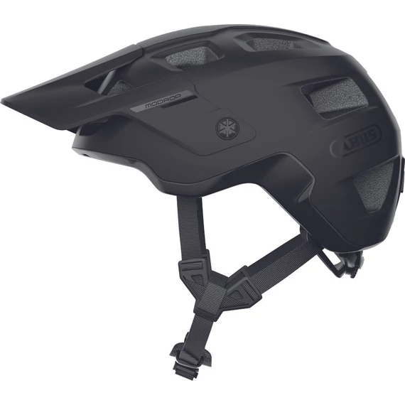 ABUS kerékpáros sport sisak MoDrop, In-Mold, velvet black, L (57-61 cm)
