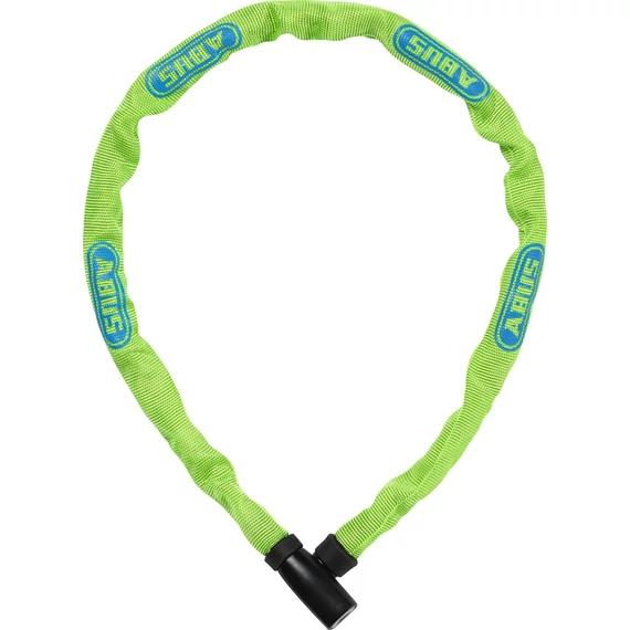 ABUS láncos lakat Steel-O-Chain 4804K/75, lime kerékpáros