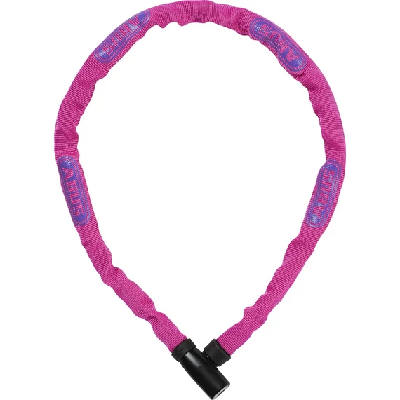 ABUS láncos lakat Steel-O-Chain 4804K/75, pink kerékpáros
