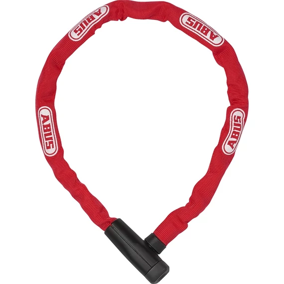 ABUS láncos lakat Steel-O-Chain 5805K/75, piros kerékpáros