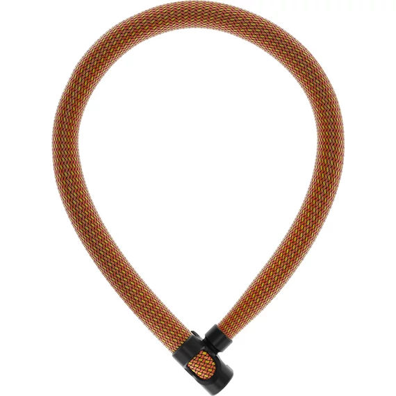 ABUS láncos lakat IvyTex Chain Color 7210/110, sparkling orange kerékpáros