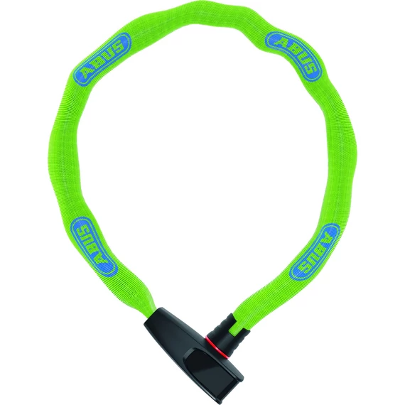 ABUS láncos lakat Catena Neon 6806K/85, neon zöld (82514 cikkszámú - 6806/75 helyettesítő) kerékpáros