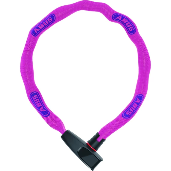 ABUS láncos lakat Catena Neon 6806K/85, neon pink (82512 cikkszámú - 6806/75 helyettesítő) kerékpáros