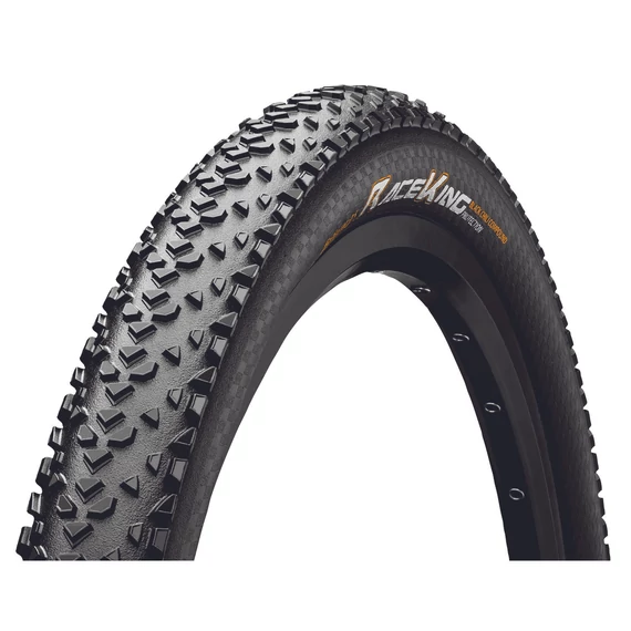 Continental MTB kerékpáros külső gumi 55-584 Race King ProTection 27,5x2,2, tubeless ready, fekete/fekete, Skin hajtogathatós