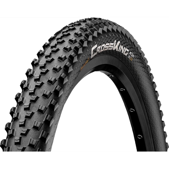 Continental kerékpáros külső gumi 50-507 Cross King 24x2,0 fekete/fekete, Skin