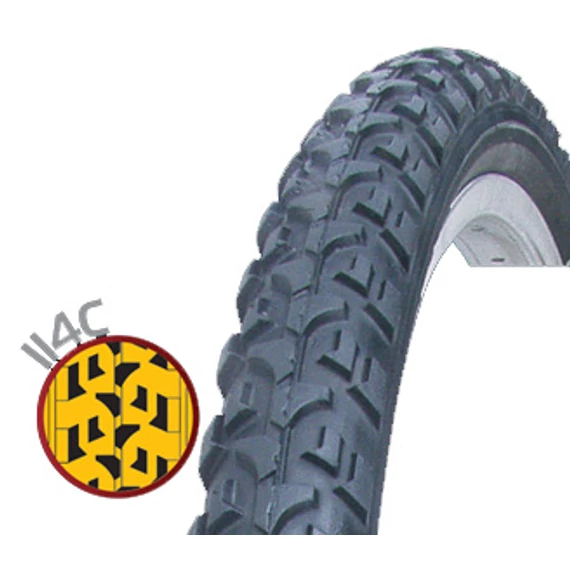 Vee Rubber kerékpáros külső gumi 50-507 24x1,90 VRB114C fekete