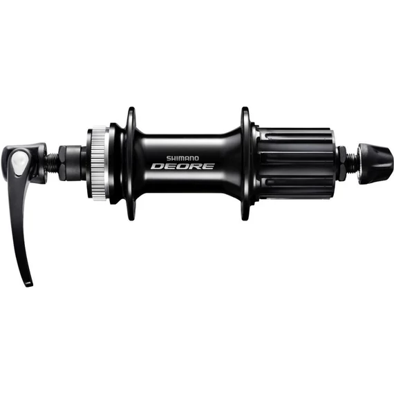 Shimano hátsó agy deore 36l fekete 8/9/10-es mtb 11-es tárcsafék center lock qr 135mm  kerékpáros