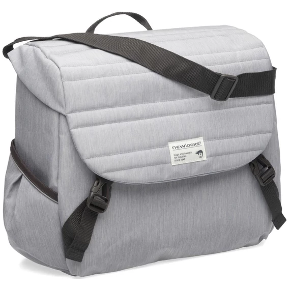 NewLooxs kerékpáros táska mondi joy quilted szürke 185l 36x32x16cm