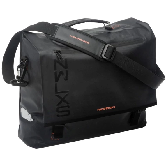 NewLooxs oldaltáska messenger varo fekete 15l 39x30x13cm kerékpáros