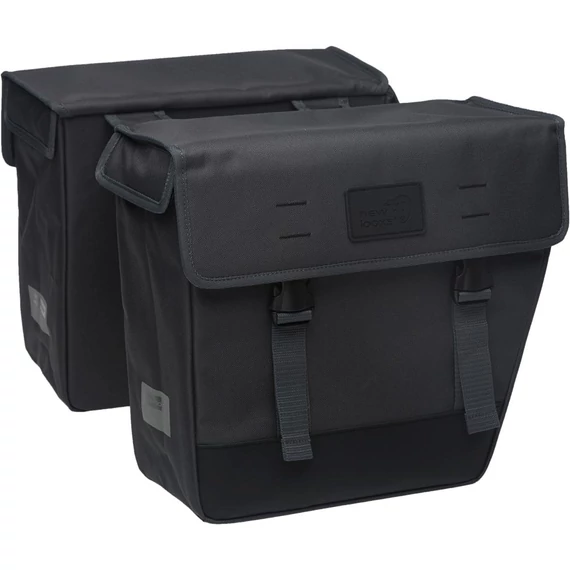 NewLooxs kerékpáros táska origin dupla hybrid szürke 33l 36x33x15cm(x2)