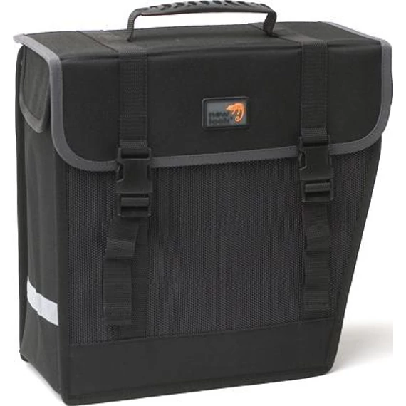 NewLooxs kerékpáros táska pakaftas hybride jobb basic fekete 16l 33x325x15cm