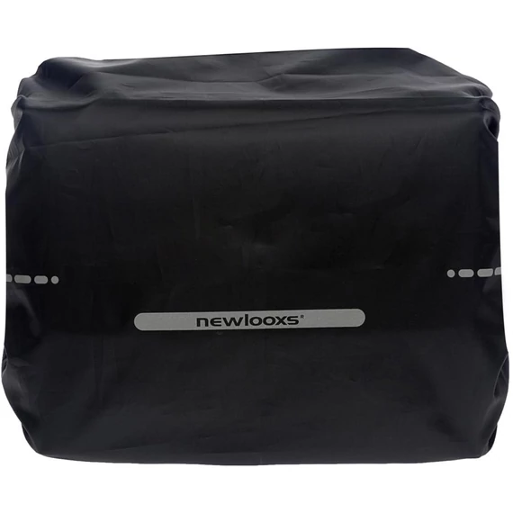 NewLooxs esővédő huzat raincover basic fekete szimplatáskához 48x55cm kerékpáros
