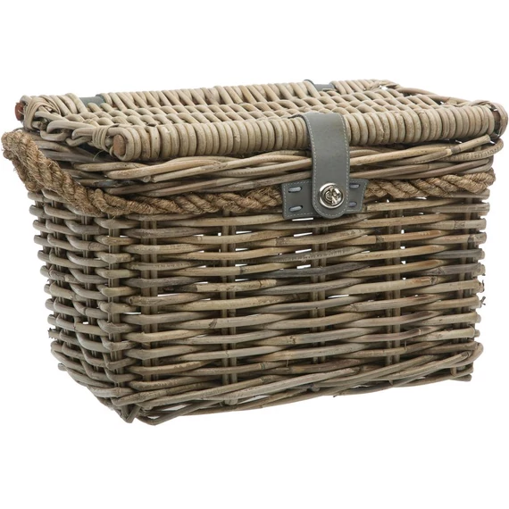 NewLooxs kosár melbourne medium baskets szürke 24l 38x27x24cm kerékpáros
