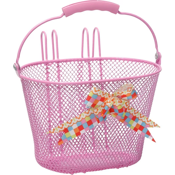 NewLooxs kosár asti girls basket baskets pink akasztós 8l 26x17x175cm kerékpáros