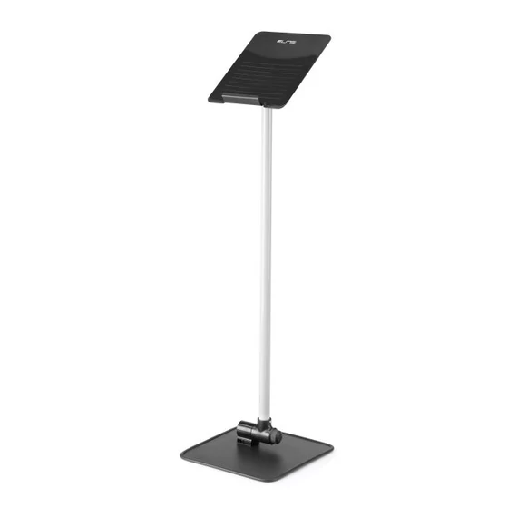 Elite állvány posa számítógép/tablet-tartó földre bicaj elé fekete/ezüst kerékpáros