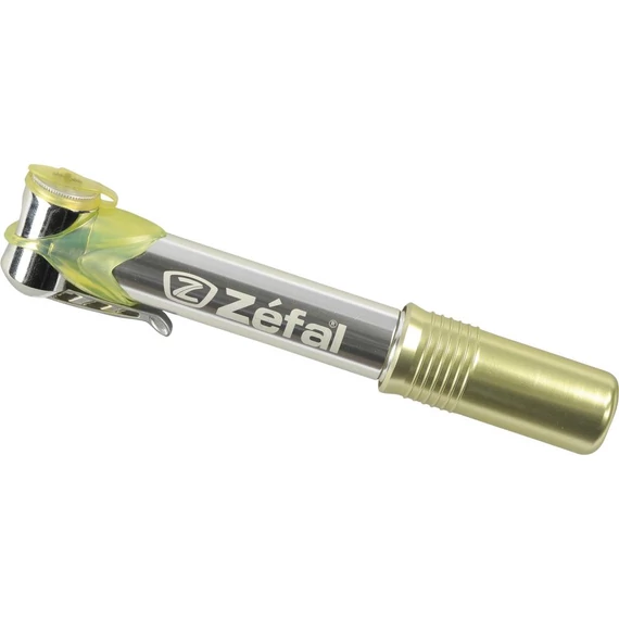 Zefal pumpa mini air profil micro alu 7bar 165mm sárga 88g kerékpáros