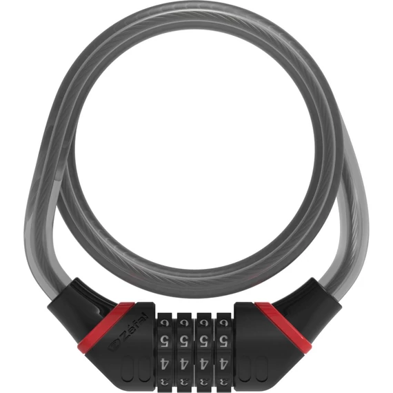 Zefal lakat k-traz c6 code spirál 12x1800mm számos tartóval fekete/szürke kerékpáros