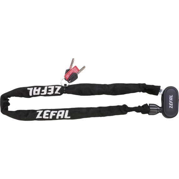 Zefal lakat k-traz m8 láncos 6x900mm 2kulccsal fekete 700g kerékpáros