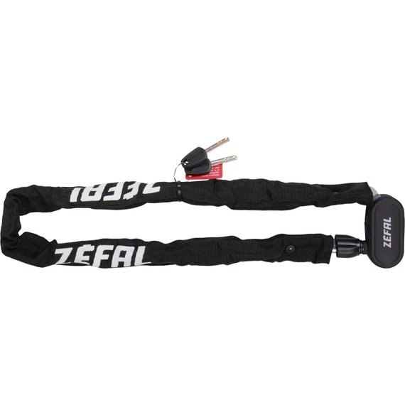 Zefal lakat k-traz m10 láncos 8x900mm 3kulccsal fekete kerékpáros