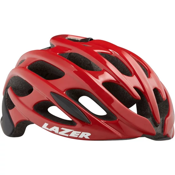 Lazer fejvédő blade+ piros fekete l kerékpáros