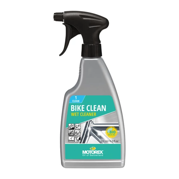 Motorex kerékpártisztító bike clean spricnis 500ml 1db  kerékpáros