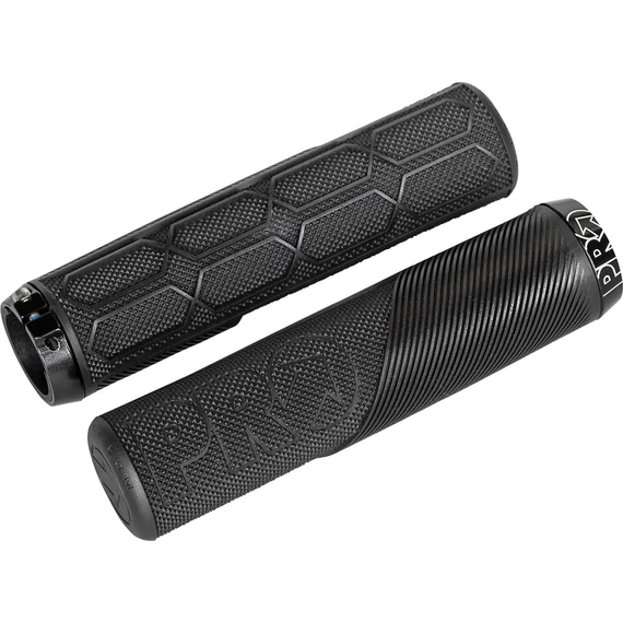 PRO kormánymarkolat lock on trail fekete 32mm / 132mm kerékpáros